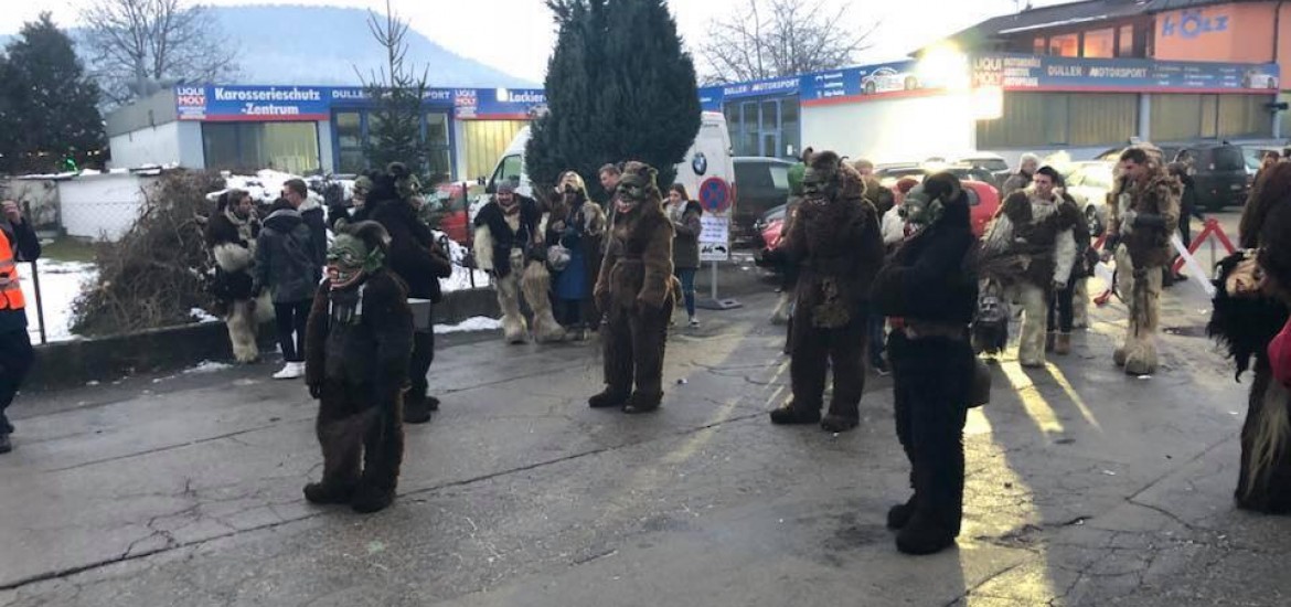 Krampustreiben der Ortsgruppe Viktring