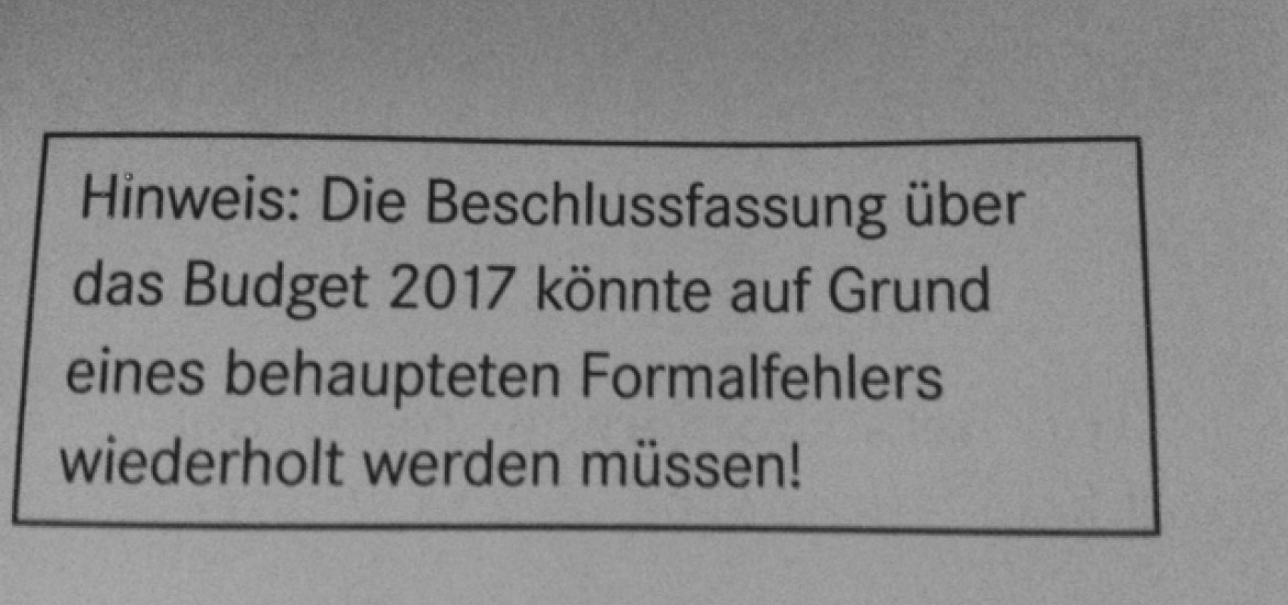 Das Stadtrecht gilt für alle Parteien gleichermaßen!